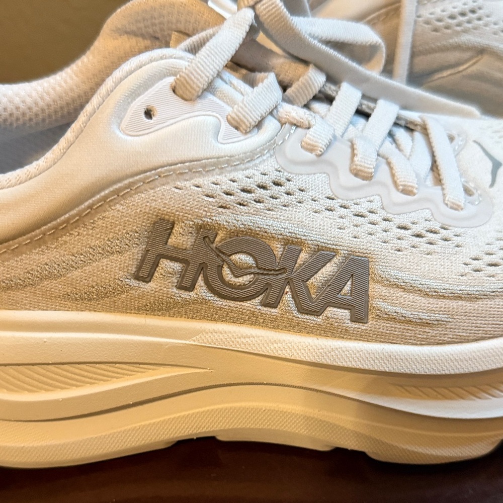 Hoka Women's Gray Athletic Shoes - Picture 2 of 9